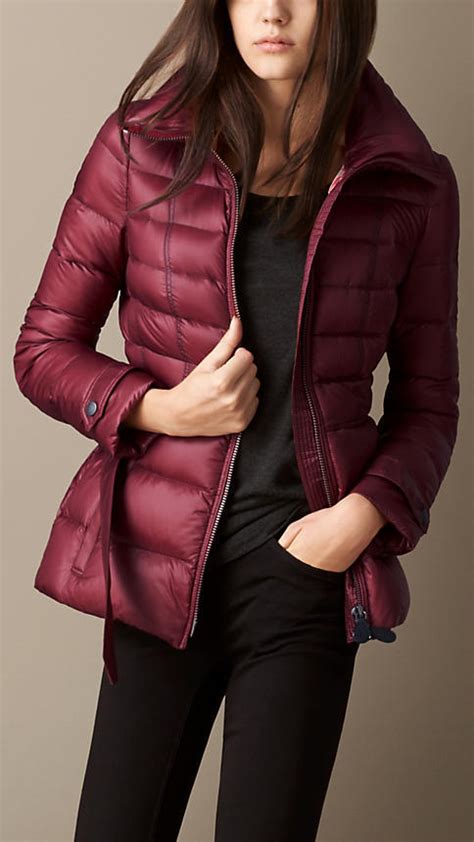 burberry puffer jacket women|burberry quilted jackets for women.